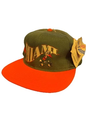 Gorra de béisbol ajustable de colección Miami Hurricanes con licencia por gorra al aire libre Foto 1 de 4