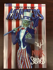 Monstruos Mark Spears #1 quinta impresión * Exclusivo del Tío Sam Discord edición limitada 170 * FIRMADO - Imagen 1 de 15