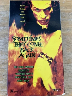Stephen King Sometimes They Come Back Again VHS Tape Horror Vidmark 1996 - Image 1 of 3