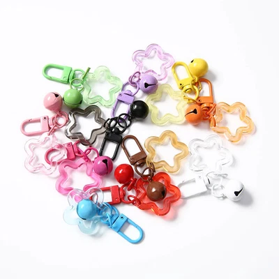 1/5/10/ 20 / 50 Stück Candy Farbe Cute Star Keychain - Bild 1 von 4