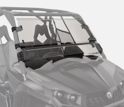 2014-2018 CAN-AM OEM Maverick / Max Flip Windshield 715002465 - Image 1 of 4