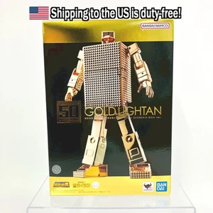 Bandai Chogokin GX-32SP Golden Warrior Gold Lightan 50th Ver. Figure NEW Boxed - Picture 1 of 9