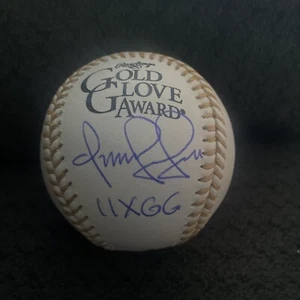 OMAR VIZQUEL SIGNED AUTOGRAPHED 11X GG OML GOLD GLOVE BASEBALL JSA COA - Picture 1 of 1