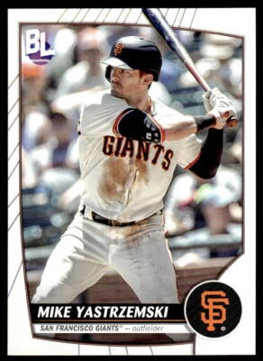 2023 Topps Big League #71 Mike Yastrzemski San Francisco Giants Baseball - Image 1 of 2