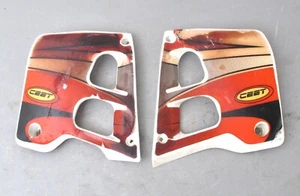 1991  Honda CR125 CR125R CR 125 Left Right Gas Tank Radiator Shroud Plastic #33 - Picture 1 of 7