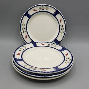 Vintage Adams Ironstone Lancaster 4 Bread and Butter Plates 6" England - Picture 1 of 12