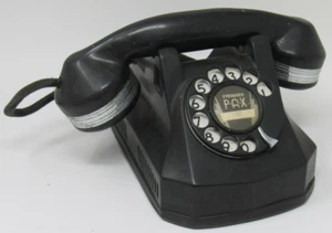 Vintage Strowger Pax Monophon automatisches elektrisches Bakelit Drehtelefon - Bild 1 von 16