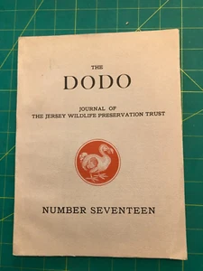 The Dodo: No. 17: Journal Jersey Wildlife Preservation Trust 1978 - Picture 1 of 10