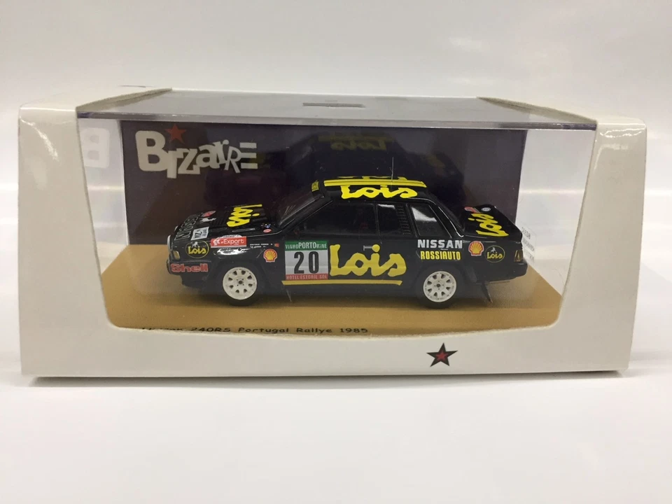 1:43 BIZARRE BZ332 NISSAN 240 RS "LOIS" PORTUGAL RALLYE 1985 - Immagine 1 di 2