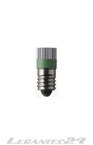 Multi LED Grün 24V E10 11x20mm Glühbirne Lampe Birne Grün 24Volt neu - Picture 1 of 1