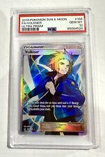 2018 Pokemon Ultra Prism 156/156 Full Art Trainer Volkner #156 PSA 10 GEM MINT