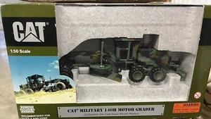 Motoniveladora militar Norscot Cat 140H 1/50 nueva en caja - Imagen 1 de 3