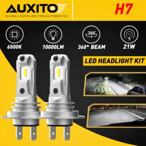 AUXITO H7 Super White 20000LM Kit LED Headlight Bulbs High Low Beam Combo Set 2 - Picture 1 of 61