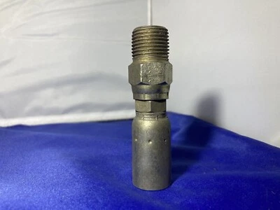 WEATHERHEAD (B8) Eaton Hydraulic U Fitting Coll-o-Crimp 06U-J08 Male Live Swivel - Image 1 of 4