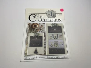 The Cricket Collection All Through The House Cross Stitch Pattern No 297 9P - Picture 1 of 3