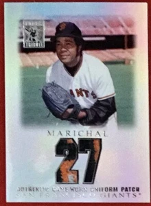 2001 Topps Tribute Game Patch-Number Relics #RPJM JUAN MARICHAL /30 SSP! - Picture 1 of 1
