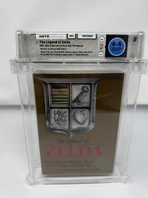 The Legend of Zelda - WATA 6.5 CIB [IMP, No Rev-A, Early Prod.] NES Nintendo 198