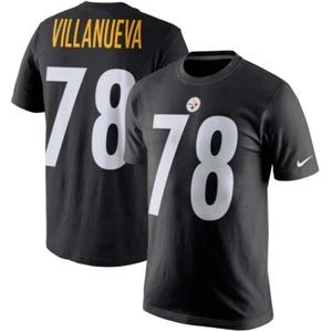 Nike boys NFL Pittsburgh Steelers Football Villanueva 78 T-Shirt (Large L 14/16) - Picture 1 of 3