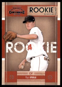 2008 Playoff Contenders T.J. Steele Houston Astros #44