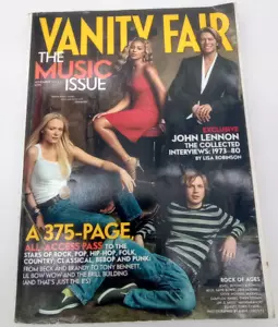 Vanity Fair Magazine - 2001 Large "The Music" Issue November - Picture 1 of 3
