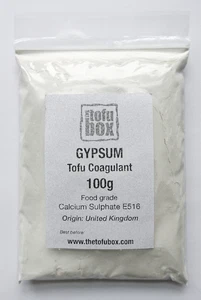 100g GYPSUM Tofu Coagulant , Food grade - Picture 1 of 2