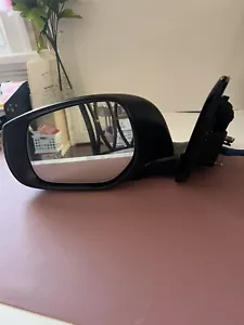 20 21 22 INFINITI Q50 BLACK OEM LH DRIVER SIDE VIEW MIRROR W/ CAMERA - Picture 1 of 15