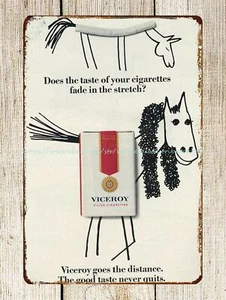 1968 Cigarettes Ad metal tin sign at home decor store - Picture 1 of 4