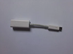 Apple - Thunderbolt auf Gigabit Ethernet Adapter MD463M/A Model A1433 - Bild 1 von 2