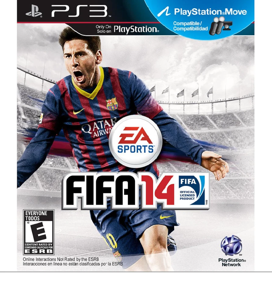 PS3 FIFA Soccer 14 Sony PlayStation 3 New in Factory Sealed Plastic - Image 1 of 1