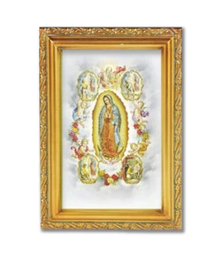 †UNBEFLECKTE MUTTER VON GUADALUPE: Bilderrahmen - katholische marianische Erneuerung - Bild 1 von 1