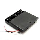 Aa Covered Battery Holder With Wire And On/Off Switch Box Case 6 Slots