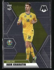 Igor Kharatin RC 2020 Panini Mosaic UEFA Euro #190  Soccer Card