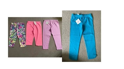 Sz 10 Gymboree OshKosh Lot Of 4 Girls Capri Leggings Cropped - Image 1 of 4