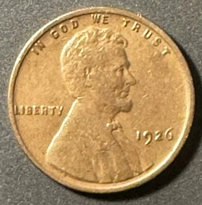 1926 P LINCOLN WHEAT PENNY Low Circulated. Bx 13.301 - Picture 1 of 2