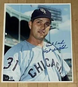 Hoyt Wilhelm signed Chicago White Sox autographed 8x10 Photo BAS Beckett COA - Picture 1 of 3