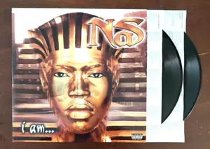 Nas: I Am 1999 x2 LP Columbia C268773 Vinyl LP Record - Imagen 1 de 17