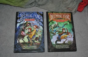 DAN GREENBURG S/2 Secrets of Dripping Fang Ser. Book 1 ONTS Book 2 Treachery - Foto 1 di 2