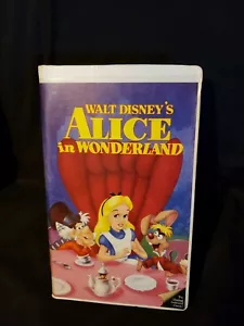 Disney Black Diamond Alice In Wonderland Black Diamond VHS - Picture 1 of 4