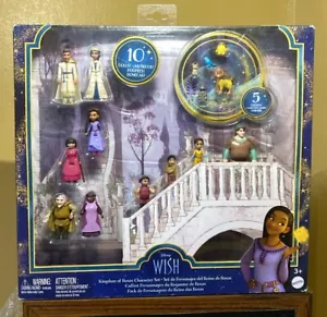 🟢Mattel Disney Wish Kingdom Of Rosas Figurenset mit 10 Mini Puppen Neu im Karton -newwww - Bild 1 von 6