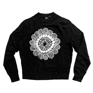 Suéter Pullover MARIMEKKO x UNIQLO Para Mujer Lana Cachemira Negro Blanco Talla M NUEVO - Imagen 1 de 7