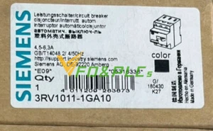 1PCS 3RV1011-1GA10 Brand New Siemens 3RV1 011-1GA10 Fast delivery #F - Picture 1 of 1