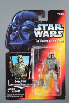 Star Wars Boba Fett | Paquete de rifle bláster y jet aserrado | Kenner 1995 | Nuevo en caja Foto 1 de 2