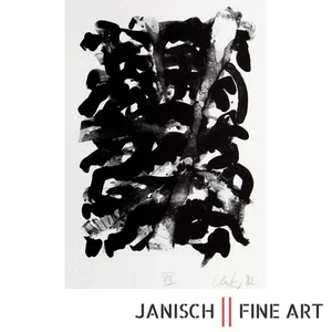 GÜNTHER UECKER, Geheimer Brief VII, handsigniert, 1982, Auflage nur 45 Exemplare - Bild 1 von 1