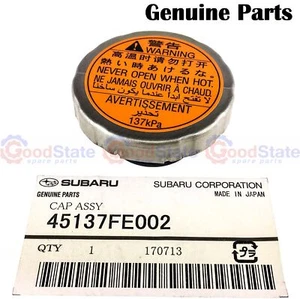 GENUINE Subaru Turbo Liberty Legacy Forester Impreza WRX STI Radiator Cap - Picture 1 of 2