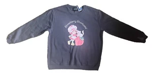 NWT Strawberry Shortcake Gray Pullover long sleeve Sweatshirt XL - Picture 1 of 7