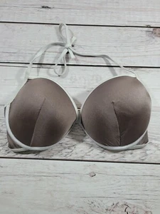 Victorias Secret Bikini Top 36DD The Hottie Halter Pushup Padded Underwire D2 - Picture 1 of 8