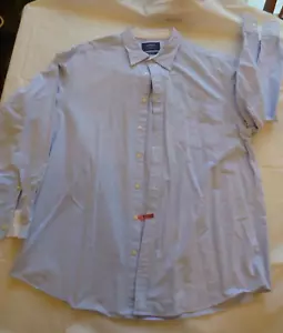 Charles Tyrwhitt Men's Weekend Classic Fit Dress Shirt Extra Large Light Blue XL - Picture 1 of 11