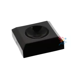 Soporte de exhibición de huevos de mármol negro mediano más 1-1/2" bloque cuadrado de hoyuelos, paquete de 6 - Imagen 1 de 2