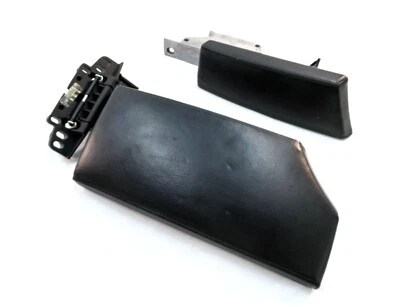 2006-2010 BMW M5 ///M (E60) FRONT CENTER CONSOLE ARM REST LID (BLACK LEATHER) — 第 1/4 张图片