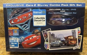 NEU nie geöffnet 2011 Disney Pixar Cars 2 Blu-ray exklusives Set mit Finn McMissile - Bild 1 von 2